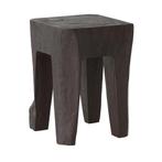 *WOONWINKEL* Must Living Vito Vierkant Krukje Teak Bruin, Verzenden, Nieuw