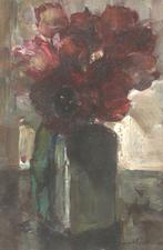 Floris Verster (1861-1927), Delftse vaas met tulpen, Antiek en Kunst, Kunst | Schilderijen | Klassiek