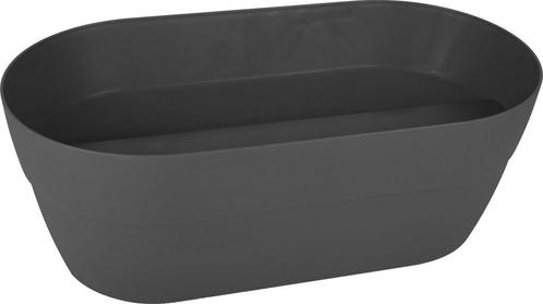 Balkon Plantenbak Antraciet 19,5 Ltr 55x29x20,6cm Kunstof, Tuin en Terras, Bloempotten, Ophalen of Verzenden
