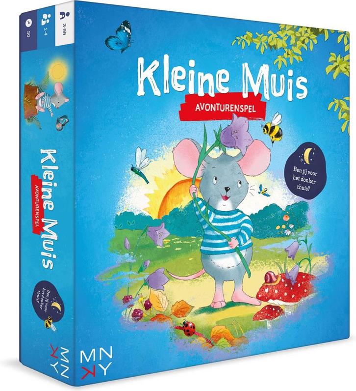 Kleine Muis - Avonturenspel | MNKY Entertainment -, Hobby en Vrije tijd, Gezelschapsspellen | Bordspellen, Nieuw, Verzenden