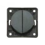 Berker Serieschakelaar Flow/Pure Inbouw Antraciet Mat, Caravans en Kamperen, Ophalen of Verzenden, Nieuw