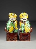 Chien de Foo - Biscuit porselein - China - Qing Dynastie