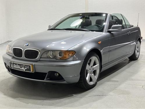 BMW 3.0 CI 330 Cabriolet Exe AUT Xenon Leder Youngtimer, Auto's, BMW, Onderhoudsboekje, Te koop, Automaat, Cabriolet, Zilver of Grijs