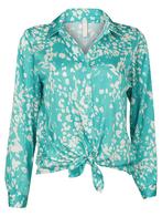 Blouse Esmee Mint, dames blouse mint|turquoise, Kleding | Dames, Blouses en Tunieken, Nieuw, Verzenden