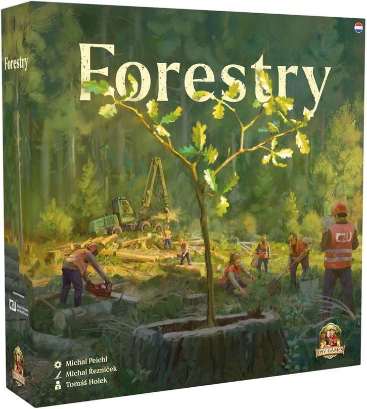 Forestry - Bordspel (NL) | DSV Games - Gezelschapsspellen, Hobby en Vrije tijd, Gezelschapsspellen | Bordspellen, Nieuw, Verzenden