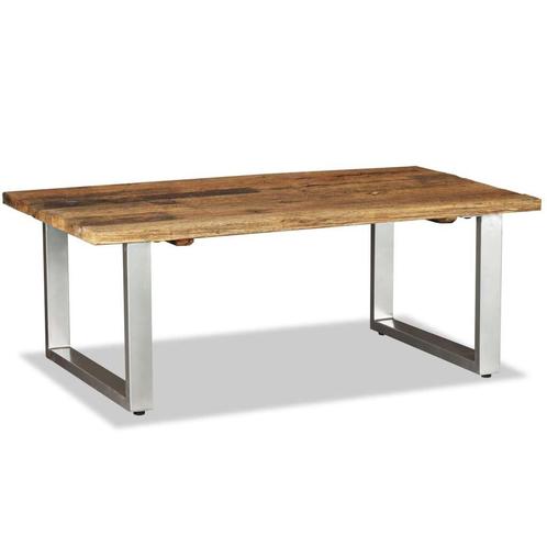 Houten Salontafel 100x60 - Retourdeal - Sfeervolle Tafel, Huis en Inrichting, Tafels | Salontafels, 50 tot 100 cm, Rechthoekig