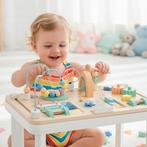 LULILO LUDO Montessori Sensorische Speeltafel – Houten, Kinderen en Baby's, Speelgoed | Educatief en Creatief, Ophalen of Verzenden