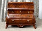 Cilinderbureau - Epoque Transition - Mahogany, Gilt brass, Antiek en Kunst