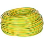 H07V2-K Montagesnoer 10mm2 Geel / Groen, Doe-het-zelf en Verbouw, Elektra en Kabels, Ophalen of Verzenden, Nieuw