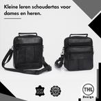 THL Design - Kleine Leren Schoudertas voor Heren en Dames –, Sieraden, Tassen en Uiterlijk, Tassen | Schoudertassen, Overige merken