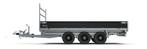 Henra Plateauwagen 453x202 Black 3500kg Plateauwagen, Auto diversen, Aanhangers en Bagagewagens, Ophalen of Verzenden, Nieuw