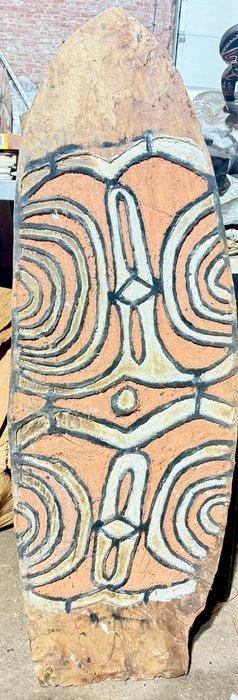 Beschermschild van Amazu - salawaku - Asmat - West-Papoea, Antiek en Kunst, Kunst | Niet-Westerse kunst