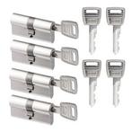 Deurbeslag | Cilinder | Nemef NF2 | 30/30 mm | 4 stuks, Doe-het-zelf en Verbouw, Hang- en Sluitwerk, Verzenden, Nieuw