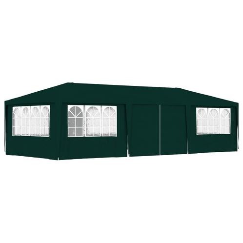 vidaXL Partytent met zijwanden professioneel 90 g/m² 4x9 m, Tuin en Terras, Partytenten, Partytent, Nieuw, Verzenden