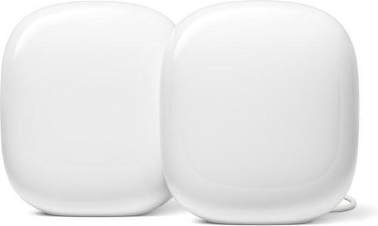 Google Nest Wifi Pro - Mesh Wifi - Wifi 6E - 2-pack, Computers en Software, WiFi-versterkers, Nieuw