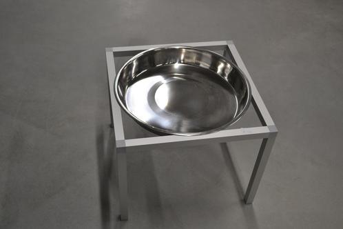 Badschaal houder 25 cm  geanodiseerd - 30 cm hoog, Dieren en Toebehoren, Vogels | Hokken en Kooien, Nieuw, Ophalen of Verzenden