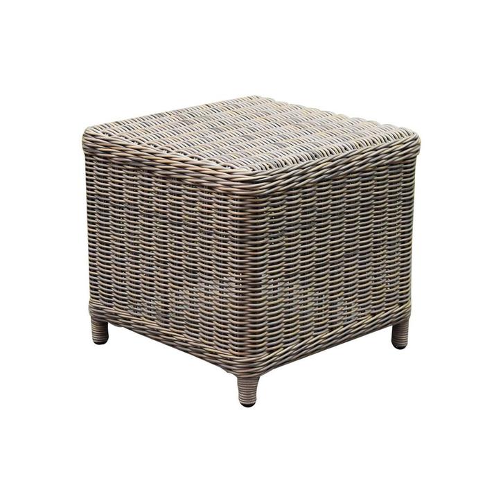 Arezza bijzettafel bruin, Tuin en Terras, Tuintafels, Nieuw, Wicker, Ophalen of Verzenden