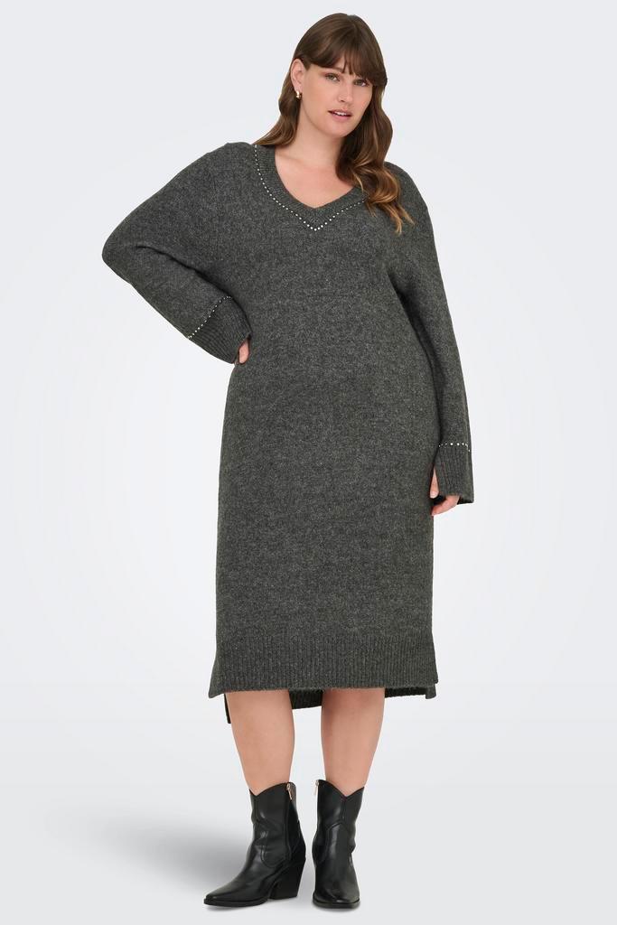 ONLY jurk CARELSIE gebreid studs Maat:, Kleding | Dames, Jurken, Overige kleuren, Nieuw, Verzenden