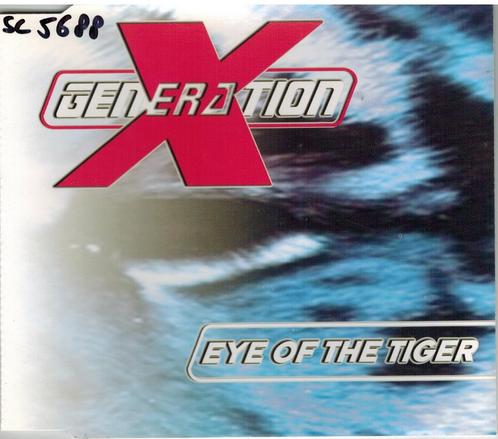 cd single - X-Generation - Eye Of The Tiger, Cd's en Dvd's, Cd Singles, Zo goed als nieuw, Verzenden