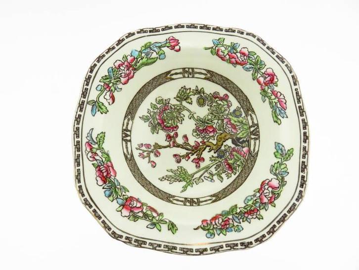 Schaal met bloemmotief, Huis en Inrichting, Keuken | Servies, Gebruikt, Verzenden