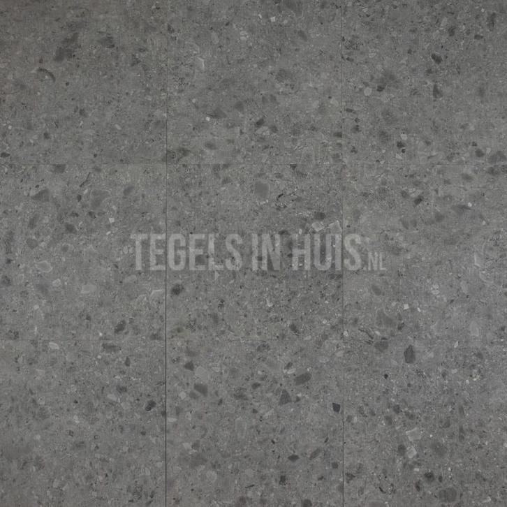 Vloertegel / wandtegel g-stone terrazzo grijs 60x60 r10, Doe-het-zelf en Verbouw, Tegels, Vloertegels, Nieuw, 10 m² of meer, Keramiek