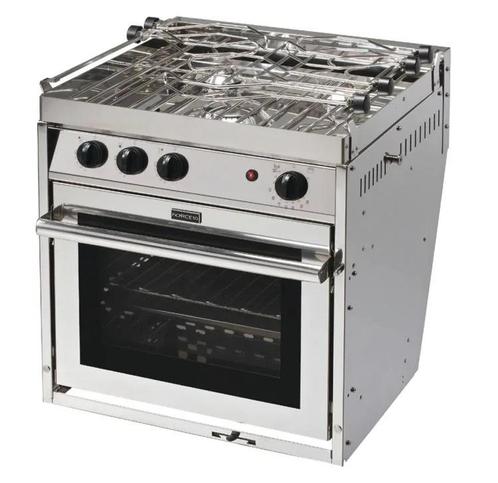 Force 10 F63358 Euro Compact kooktoestel met oven - 3 pitten, Watersport en Boten, Bootonderdelen, Ophalen of Verzenden
