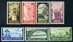 Albanië 1940 - Italiaanse bezetting, luchtpost, complete set, Gestempeld