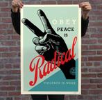 Shepard Fairey (OBEY) (1970) - Radical Peace Signed Print