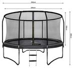 Trampoline 244cm | Inclusief Net | OP=OP, Ophalen of Verzenden, Nieuw