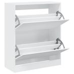 Witte Schoenenkast 80x34x96cm - Retourdeal - Voor de Hal!, Ophalen of Verzenden, Nieuw