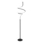 Vloerlamp LED Curle 170cm Zwart 2700K   20 Watt, Ophalen of Verzenden, Nieuw