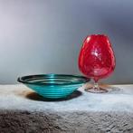 Tafelmiddenstuk (2) - Glas - Set van geblazen glas