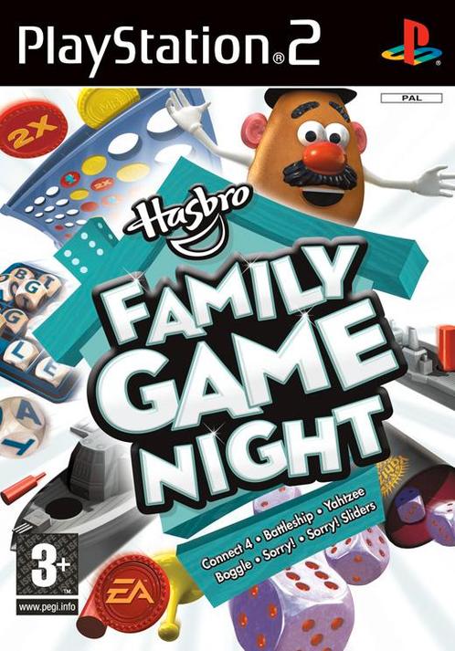 Hasbro Family Game Night-Standaard (PlayStation 2) Gebruikt, Spelcomputers en Games, Games | Sony PlayStation 2, Zo goed als nieuw