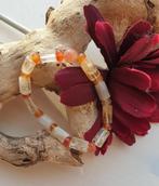 Edelsteen armband van Citrien en Carneool, Nieuw