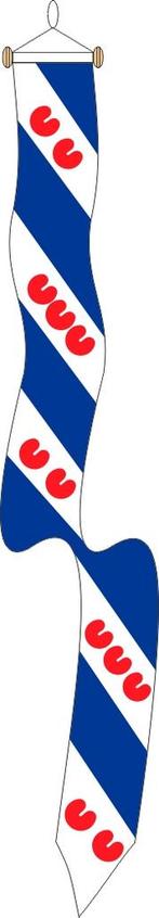 Friesland wimpel met stokje, Watersport en Boten, Ophalen of Verzenden, Nieuw, Zeilboot of Motorboot