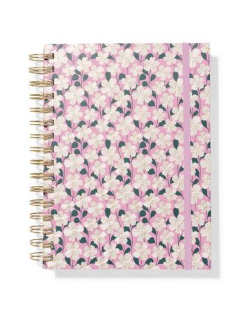 051 Notitieboek A5 gelinieerd bloemen beschikbaar voor biedingen