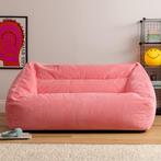 Cecilia Cord Zitzak Sofa - Roze, Huis en Inrichting, Zitzakken, Verzenden, Nieuw