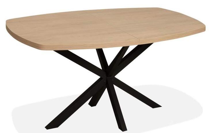 Eettafel Mylo 150cm (uitschuifbaar) - eettafel, Huis en Inrichting, Tafels | Eettafels, Nieuw, Overige materialen, Overige vormen