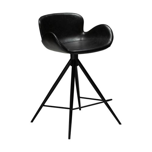 *WOONWINKEL* Dan-Form Gaia Design Barstoel Draaibaar Zwart K, Huis en Inrichting, Barkrukken, Nieuw, Verzenden