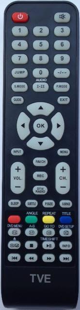 Afstandsbediening Telefunken LED2260FHDDVDDVBT, Audio, Tv en Foto, Afstandsbedieningen, Origineel, Nieuw, Ophalen of Verzenden