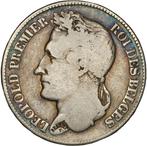 België. Leopold I. 2 Francs 1843 - position A  - RARE, Postzegels en Munten, Munten | Nederland