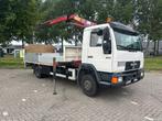 Veiling: Kraanwagen MAN 11.153 Diesel 1996, Auto's, Vrachtwagens, MAN, Wit, BTW verrekenbaar, Handgeschakeld