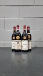 1958, 1981 x2 Ris. & 1961, Prunotto - Barolo - 4 Flessen, Nieuw