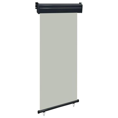 vidaXL Balkonscherm 85x250 cm grijs, Tuin en Terras, Zonneschermen, Nieuw, Verzenden