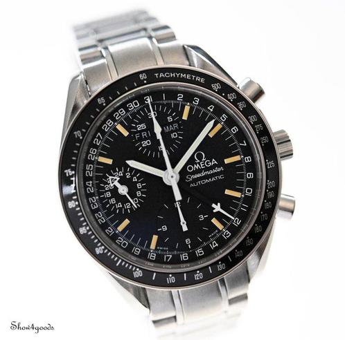 Omega - Speedmaster Triple Date - Automatic - 1750084 /, Sieraden, Tassen en Uiterlijk, Horloges | Heren