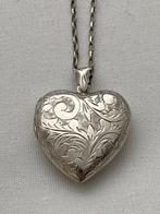 Zonder Minimumprijs - Medaillon Zilver - Hartvormig, Sieraden, Tassen en Uiterlijk, Antieke sieraden