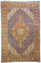 Groot perzisch tapijt Tabriz 325x215 wollen vloerkleed Iran, Gebruikt, Bruin, Tabriz groot perzisch tapijt wollen vloerkleed iran handgeknoopt