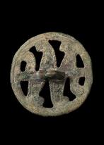 West-Aziatisch Brons Ronde stempelzegel (Zonder
