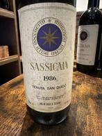 1986 Tenuta San Guido, Sassicaia - Bolgheri - 1 Fles (0,75, Verzamelen, Wijnen, Nieuw