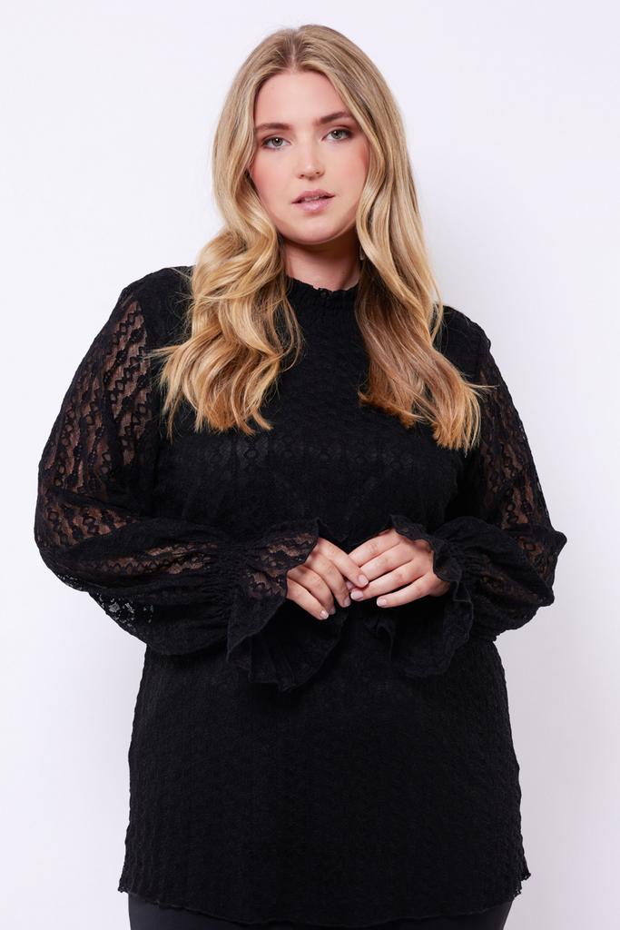 Exxcellent shirt Cecilia strech kant Maat:, Kleding | Dames, T-shirts, Overige kleuren, Nieuw, Verzenden